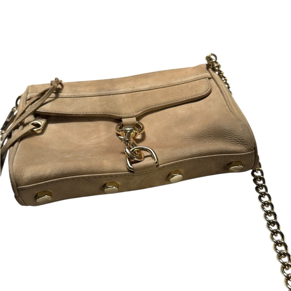 Rebecca Minkoff Nubuck Mini Mac with chain Strap - Picture 8 of 11